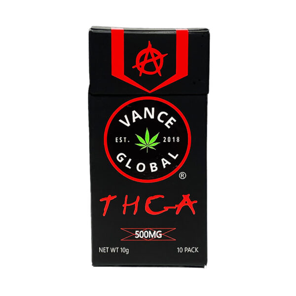 THC-A Joints 50mg Per Joint 500mg Per Pack Vance Global